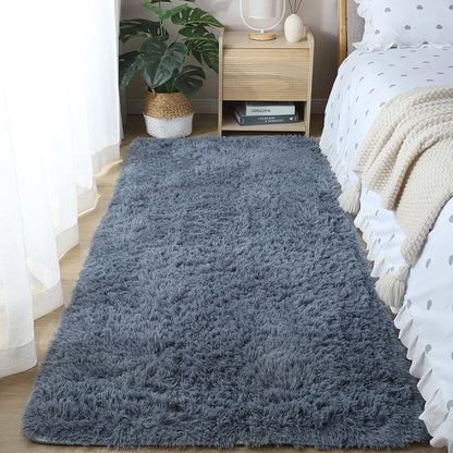 Warm Carpet Bedroom Bedside Blanket Home Living Room