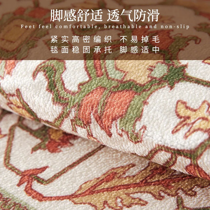 French Retro Living Room Decoration Carpets