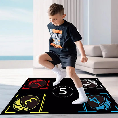 Basketball Train Mat Non Slip Soundproof Material Children Adolescents Indoor