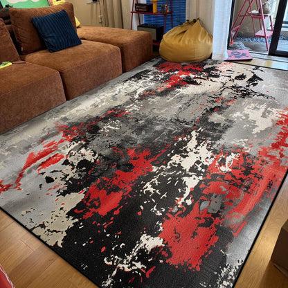 Modern Abstract Living Room Rug Large Size Antiskid