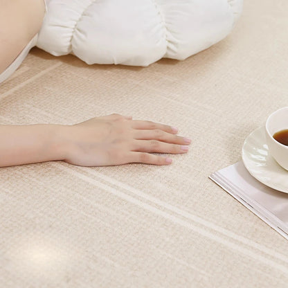 Cream Style Living Room Decoration Round Carpet