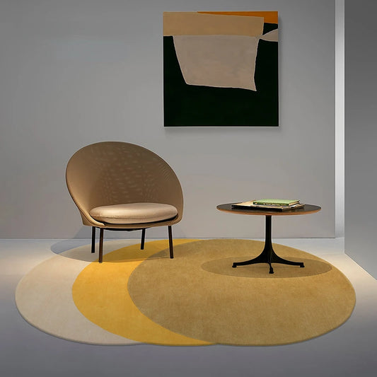 Nordic Style Living Room Decoration Gradient Carpet