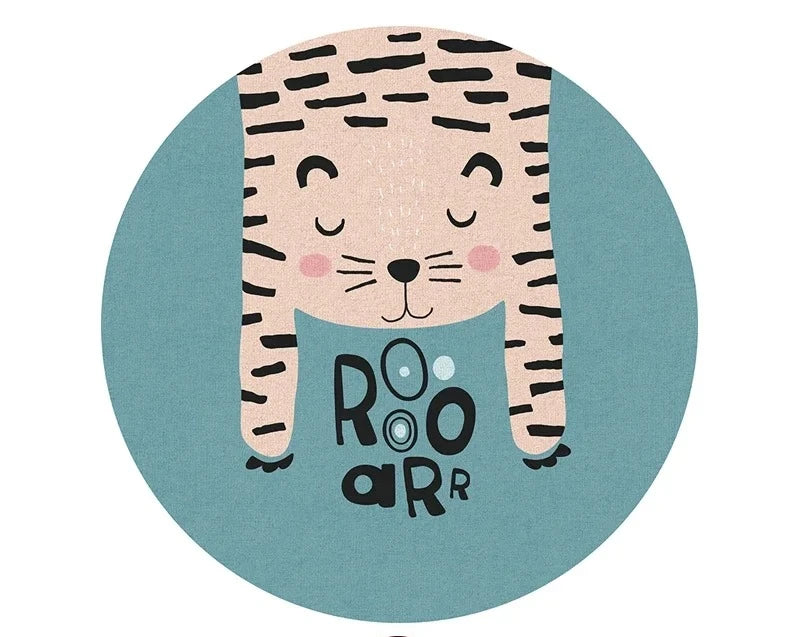 Cartoon Carpets for Living Room Cute Bedroom Deco