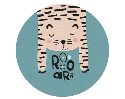 Cartoon Carpets for Living Room Cute Bedroom Deco