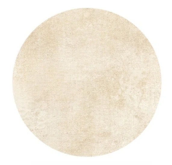 Cream Style Bedroom Decor Round Carpet
