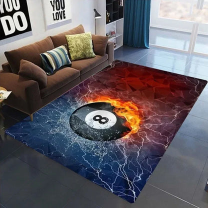 Carpet Simple Black 8 Area Rugs