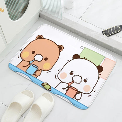 1PC Bubu and Dudu Cute Cartoon Non-Slip Welcome Mat
