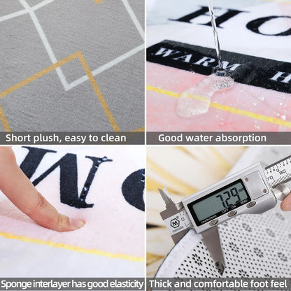 1PC Bubu and Dudu Cute Cartoon Non-Slip Welcome Mat