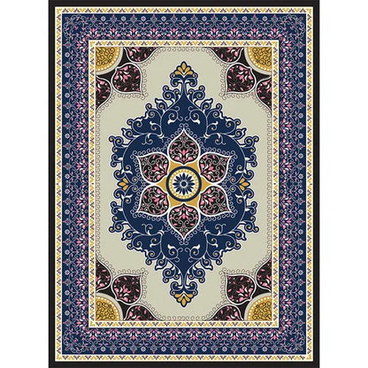 American Retro Living Room Decoration Carpet Minimalist