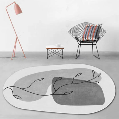 Heterogonal Bedroom Decor Plush Carpet