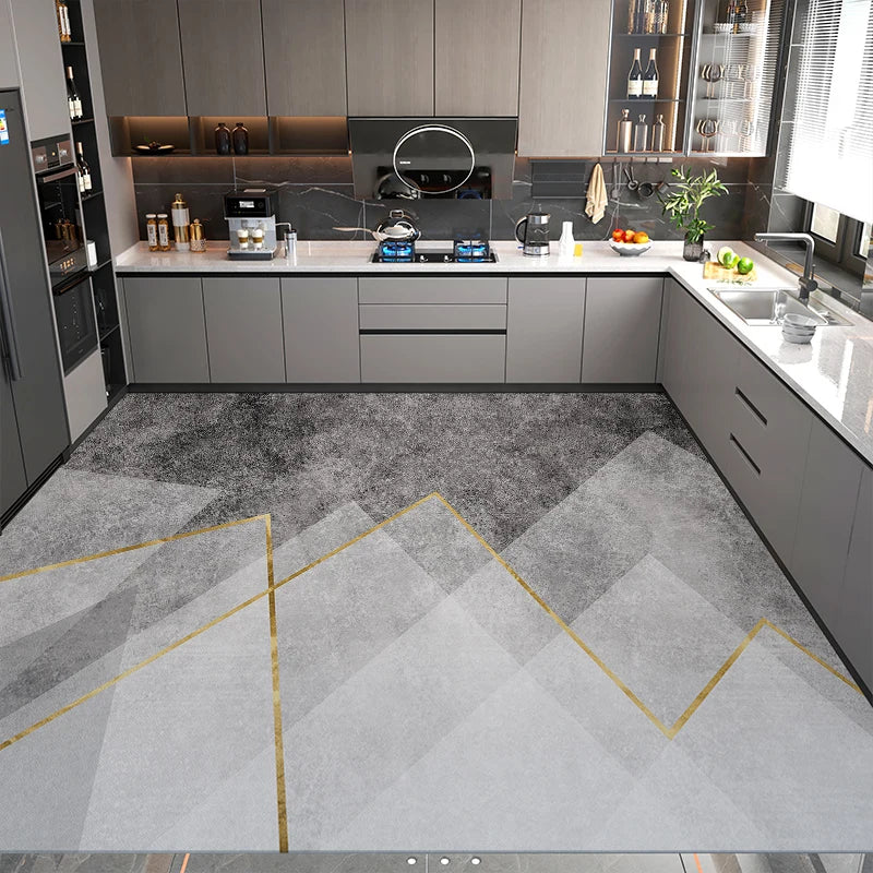 Modern Minimalist Balcony Washable Carpet