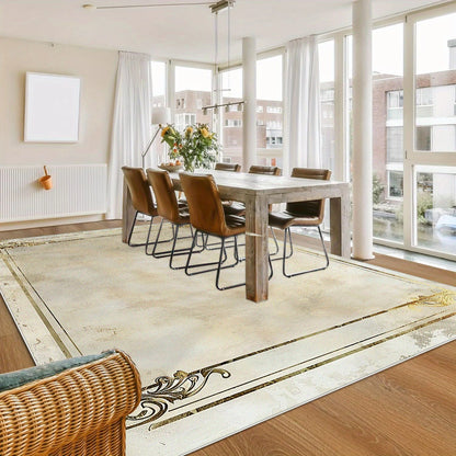 Concise Light Luxury Carpets for Living Room Fluffy Carpet