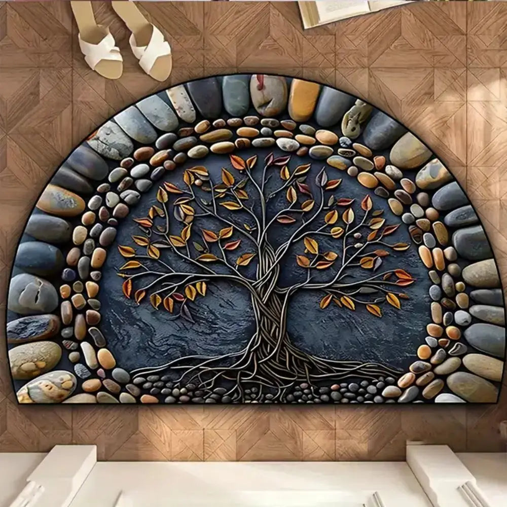 Tree of Life Welcome Doormat