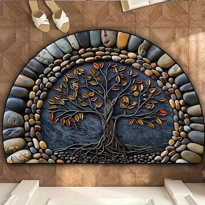 Tree of Life Welcome Doormat