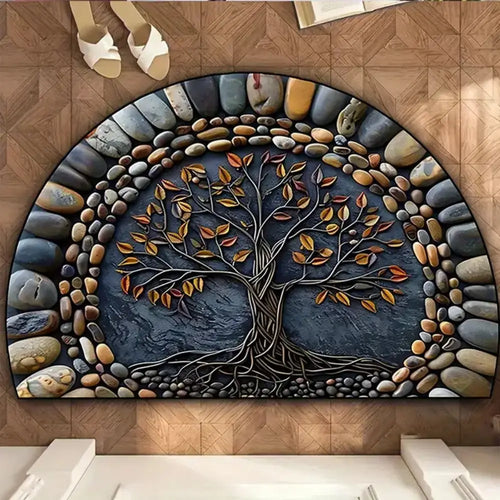 Tree of Life Welcome Doormat