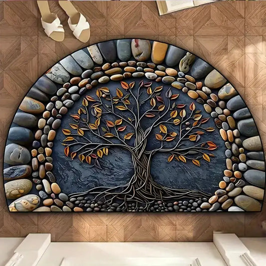 Tree of Life Welcome Doormat