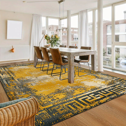 Concise Light Luxury Carpets for Living Room Fluffy Carpet