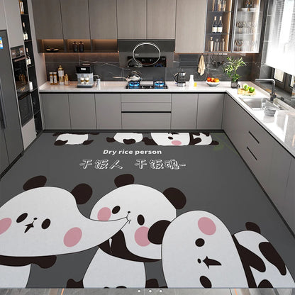 Modern Minimalist Balcony Washable Carpet