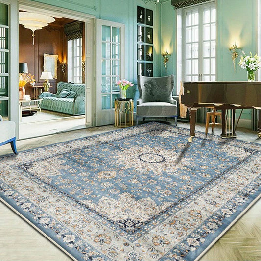 Retro Room Decoration Aesthetic Lounge Rug European Tatami Mat