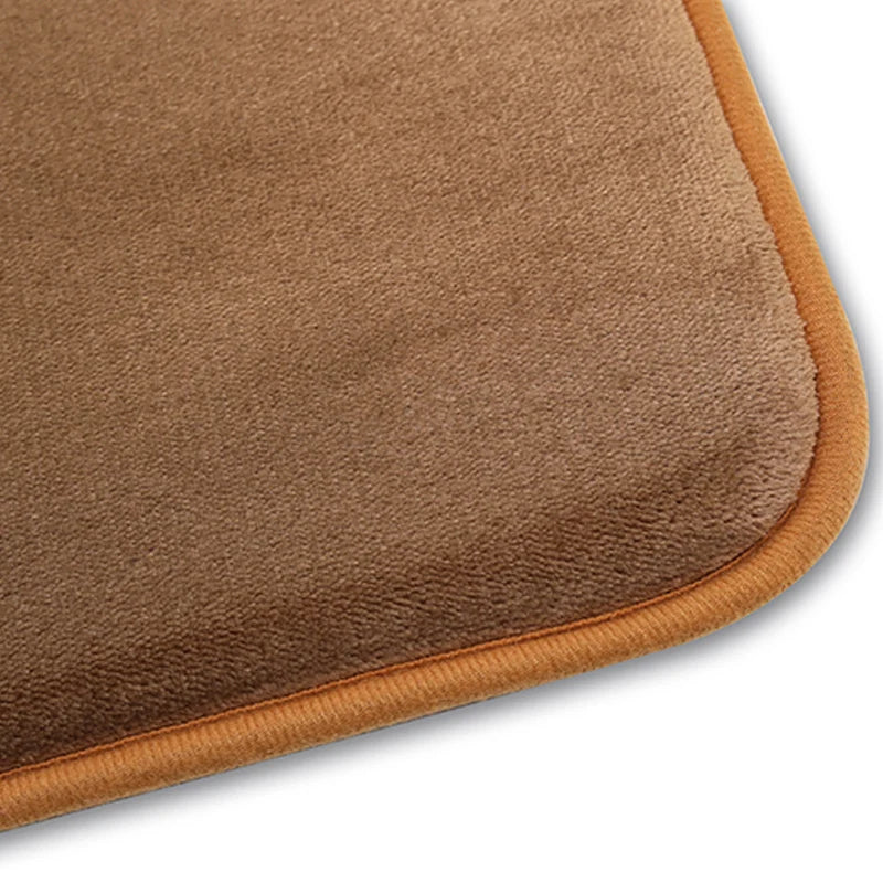 U-Shape Anti-Slip Absorbent Bathroom Toilet Mat