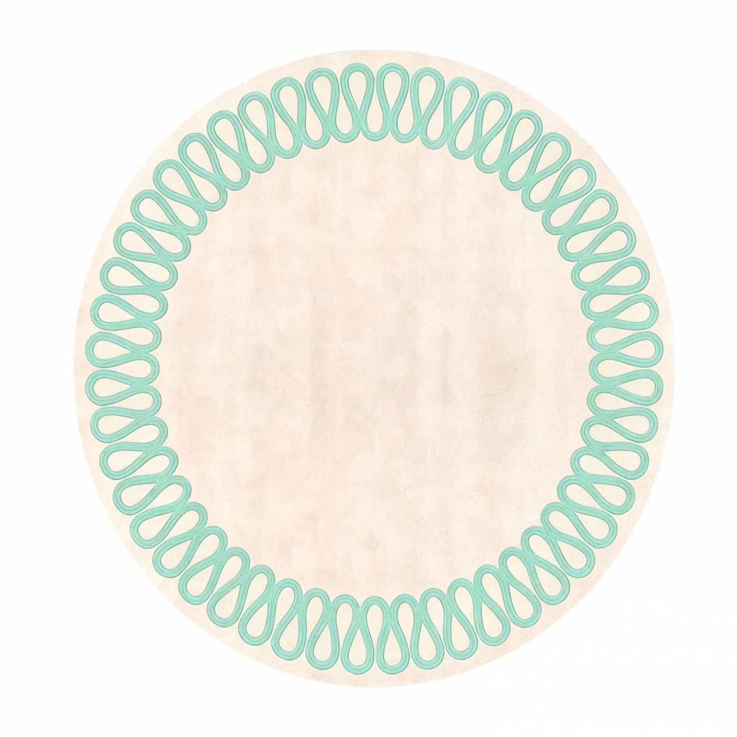 Modern Style Living Room Decoration Round Carpet