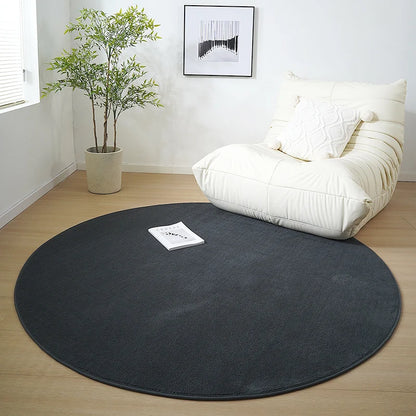 Minimalist Style Living Room Decoration Round Carpet
