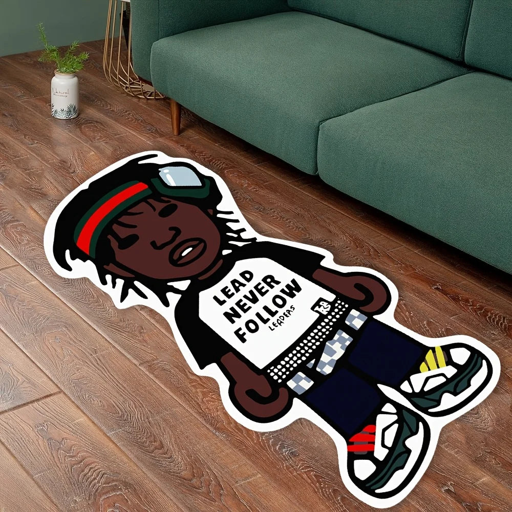 Cartoon Character Carpet Bedroom Decoration Cool Bedside Rugs