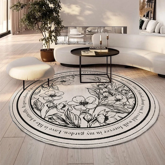 French Retro Living Room Decoration Carpet