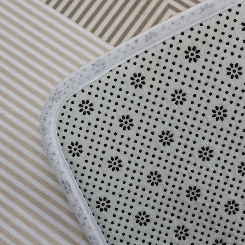 Cartoon Long Plush Non-Slip Bedroom Bedside Floor Mat