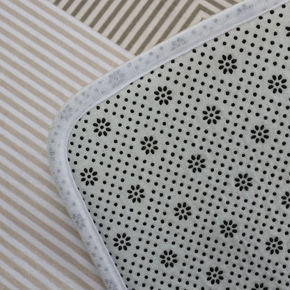 Cartoon Long Plush Non-Slip Bedroom Bedside Floor Mat