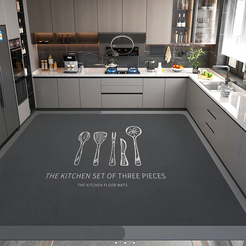 Modern Minimalist Balcony Washable Carpet