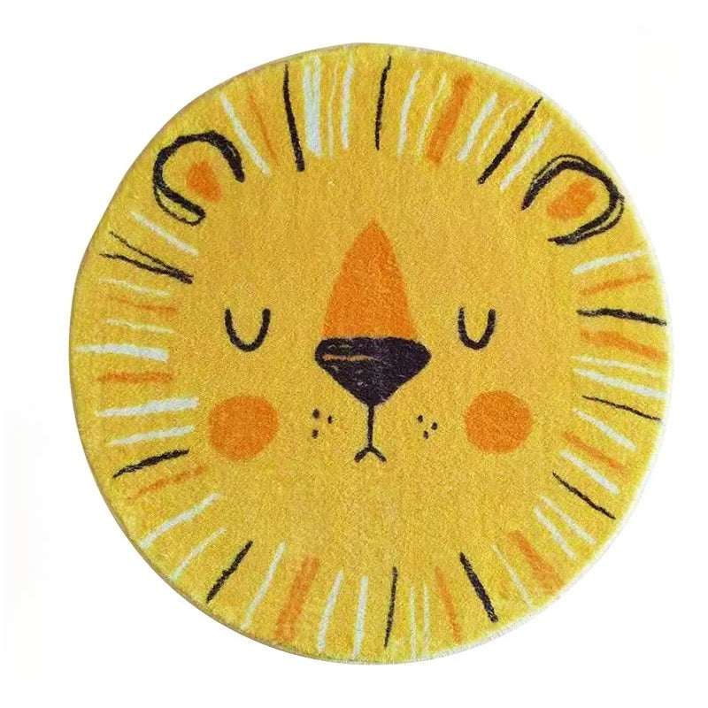 Animal Patterns Carpets Dor Living Room Cartoon Style