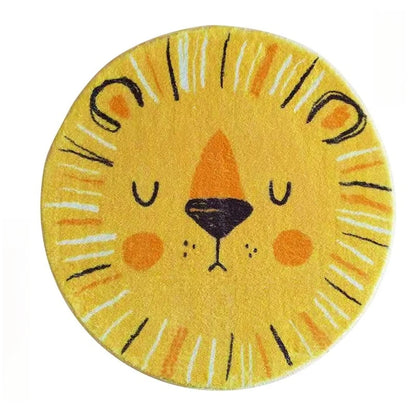 Animal Patterns Carpets Dor Living Room Cartoon Style