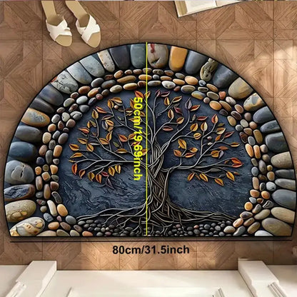 Tree of Life Welcome Doormat