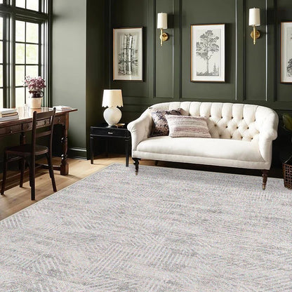 Nordic Abstract Stripe Living Room Carpet