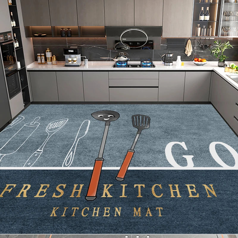 Modern Minimalist Balcony Washable Carpet