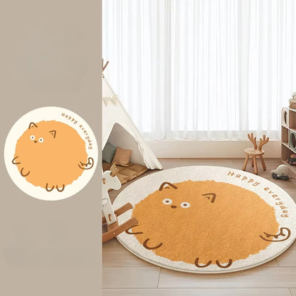 Cartoon Style Living Room Decoration Carpet