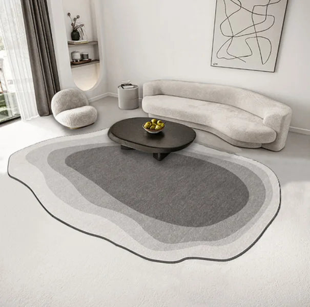 Heterogonal Bedroom Decor Plush Carpet