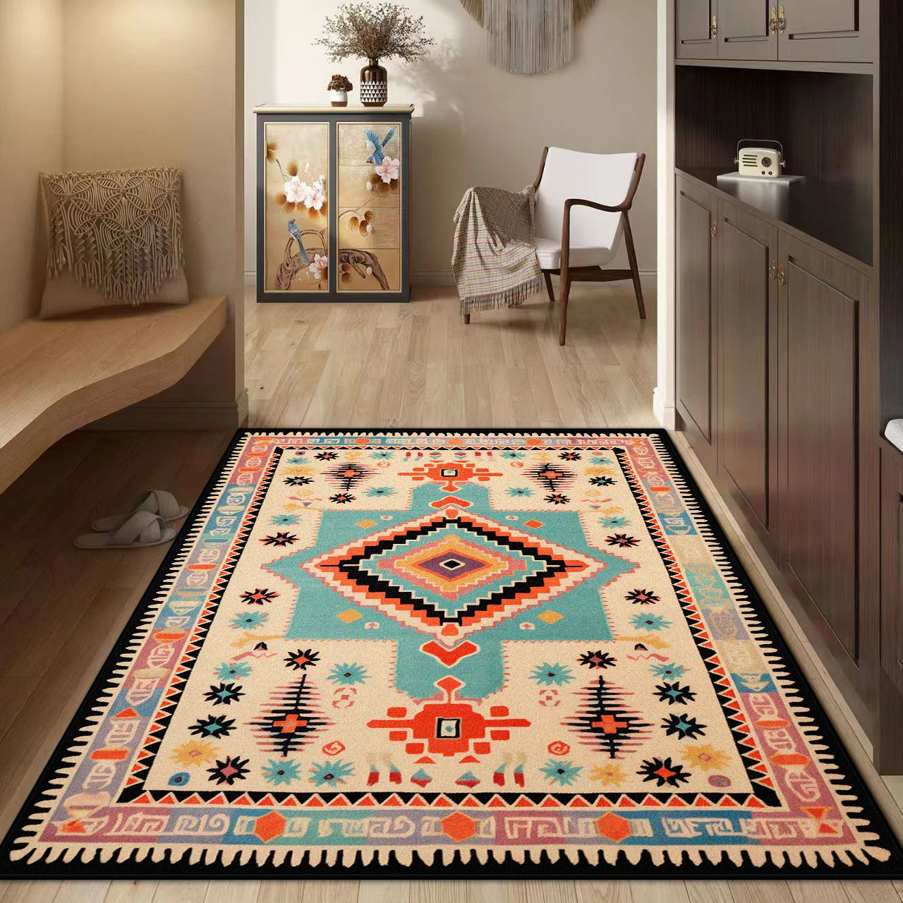 Bohemia Living Room Flannel Rugs