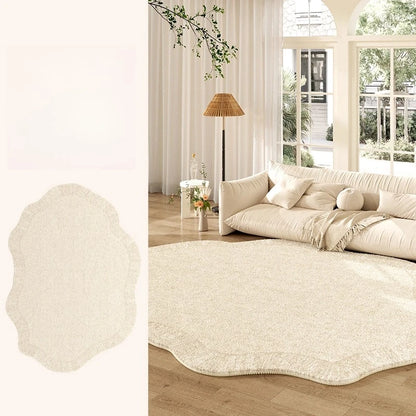 Fluffy Soft Lounge Floor Mat Thickend Plush Bedside Rug