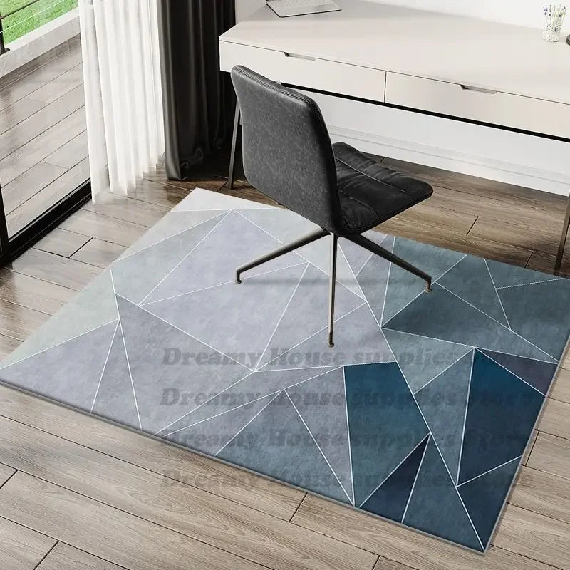 Antiskid Printed Carpet Living Room Geometric Rug