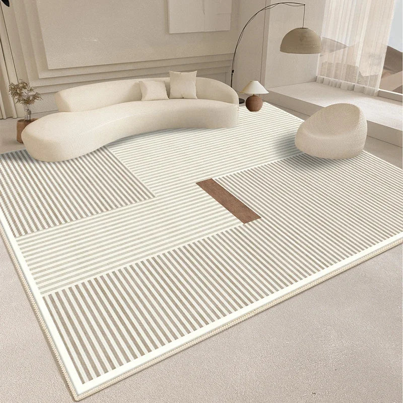Minimalism Style Carpet Living Room Decoration Fluffy Soft