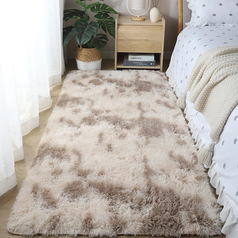 Warm Carpet Bedroom Bedside Blanket Home Living Room