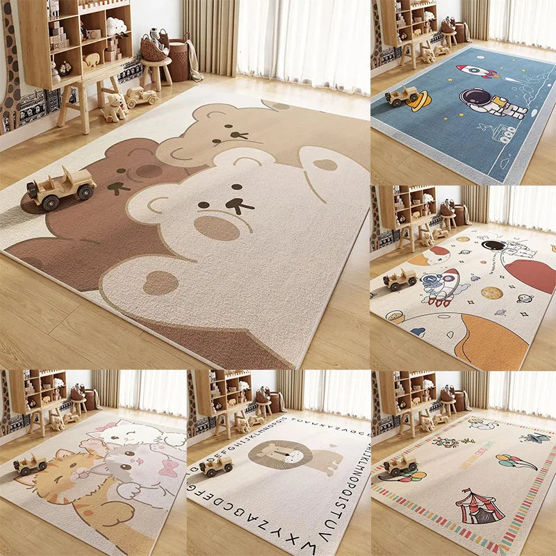 Cartoon Children's Flannel Carpet