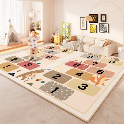 Cartoon Style Living Room Decoration Carpet