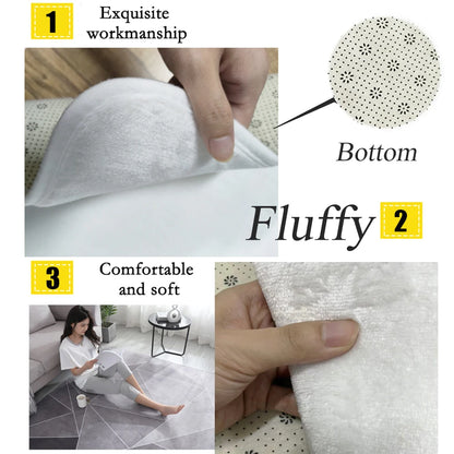 Nordic Abstract Stripe Living Room Carpet