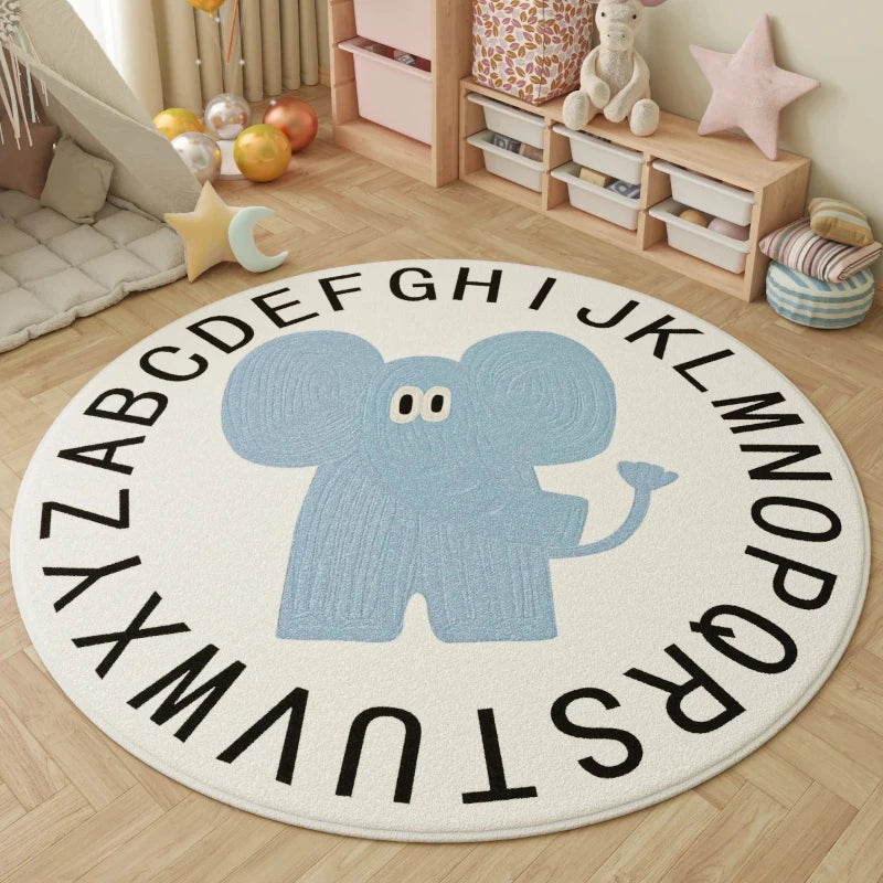 Fluffy Soft Lounge Floor Mat Animal Patterns Rugs