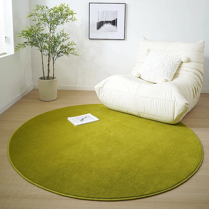 Minimalist Style Living Room Decoration Round Carpet