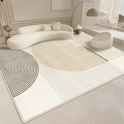 Minimalism Style Carpet Living Room Decoration Fluffy Soft
