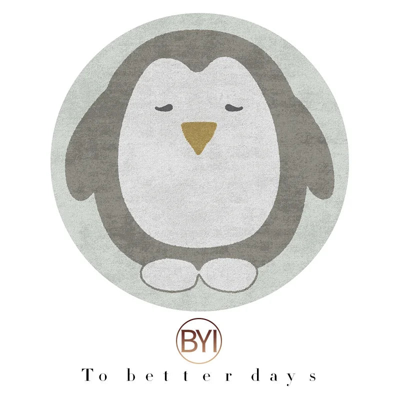 Cartoon Carpets for Living Room Cute Bedroom Deco